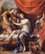 Simon  Vouet The Toiler of Venus Spain oil painting artist